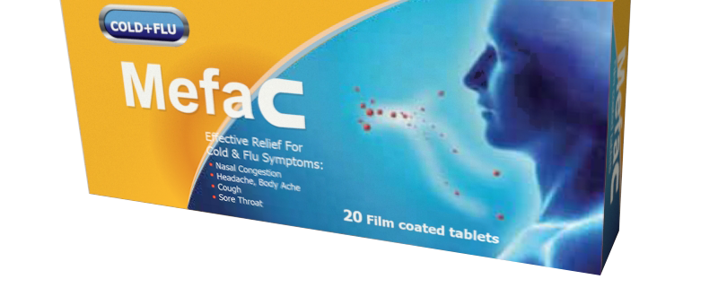 Mefac 20 tablets F box